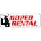 Signmission MOPED RENTAL BANNER SIGN scooters bikes rent carts kayak motorbike B-72 Moped Rental - alternate 1